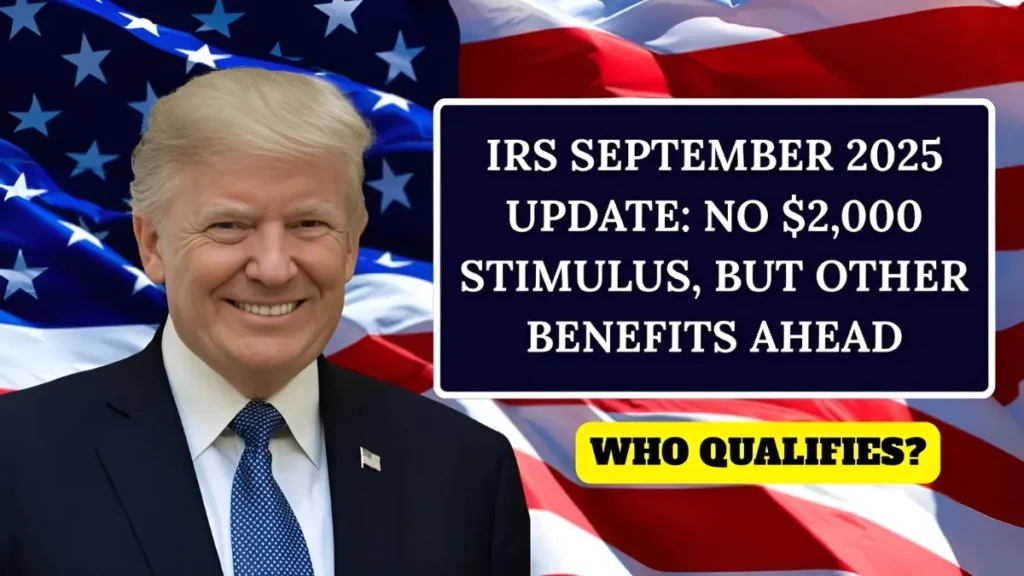 IRS Stimulus Check Update 2025