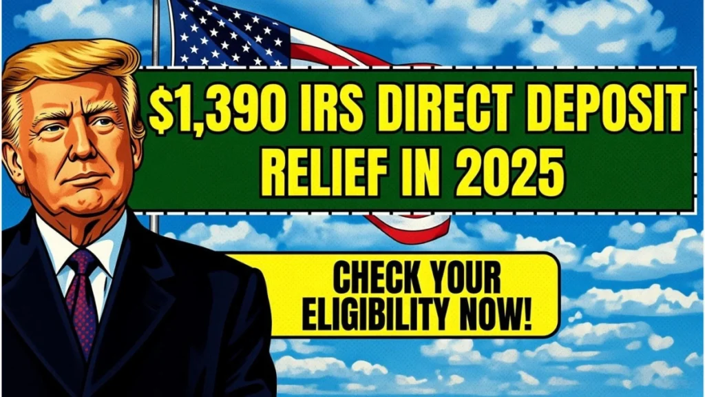 $1,390 Direct Deposit